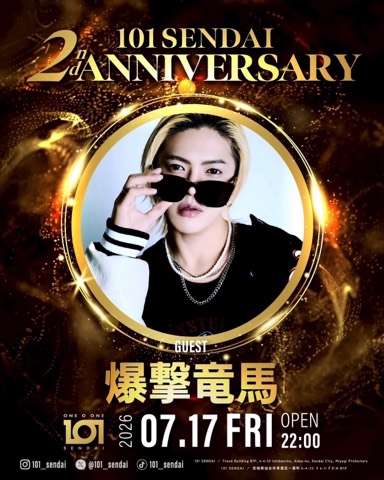 2026.JUL.17 101 SENDAI フライヤー